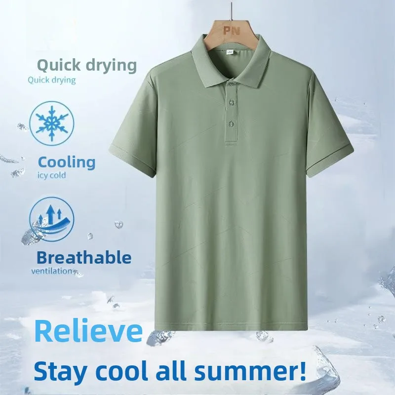 Business Casual Ice Silk Short Sleeve Shirt Comfortable Mid-Year Men's Quick Dry Top Yang Jing Brand Regular Fit Nylon F...
Business Casual Ice Silk Short Sleeve Shirt Comfortable Mid-Year Men's Quick Dry Top Yang Jing Brand Regular Fit Nylon F...
