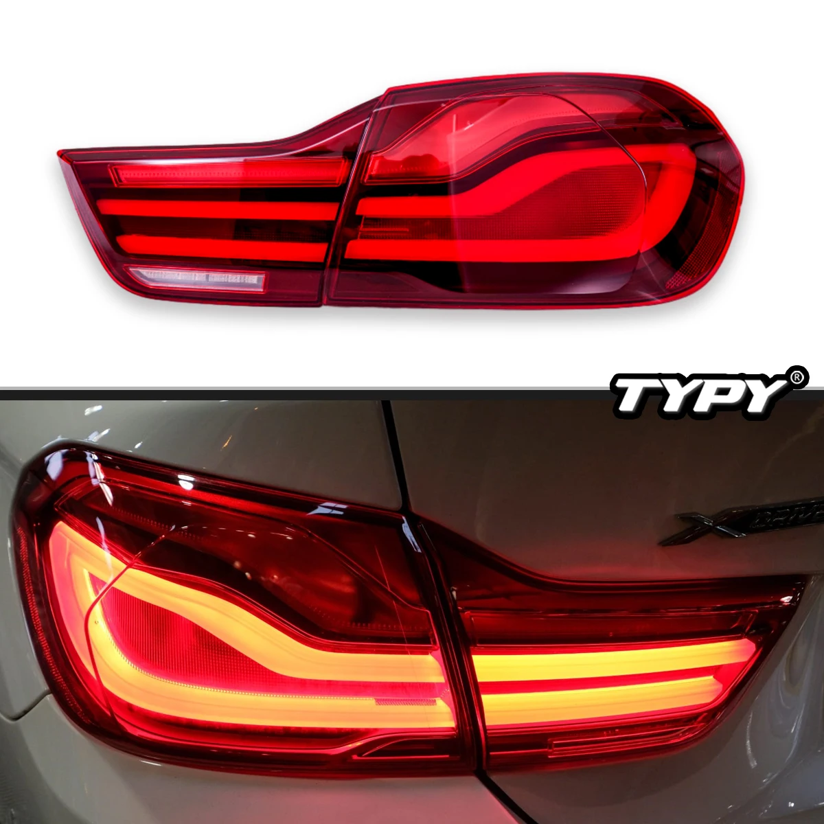 TYPY Car For BMW 4 Series F32 F36 LED Tail Lights 2013-2020 Upgraded To M4 Style LED Taillights Plug And Play 2 PCS
TYPY Car For BMW 4 Series F32 F36 LED Tail Lights 2013-2020 Upgraded To M4 Style LED Taillights Plug And Play 2 PCS