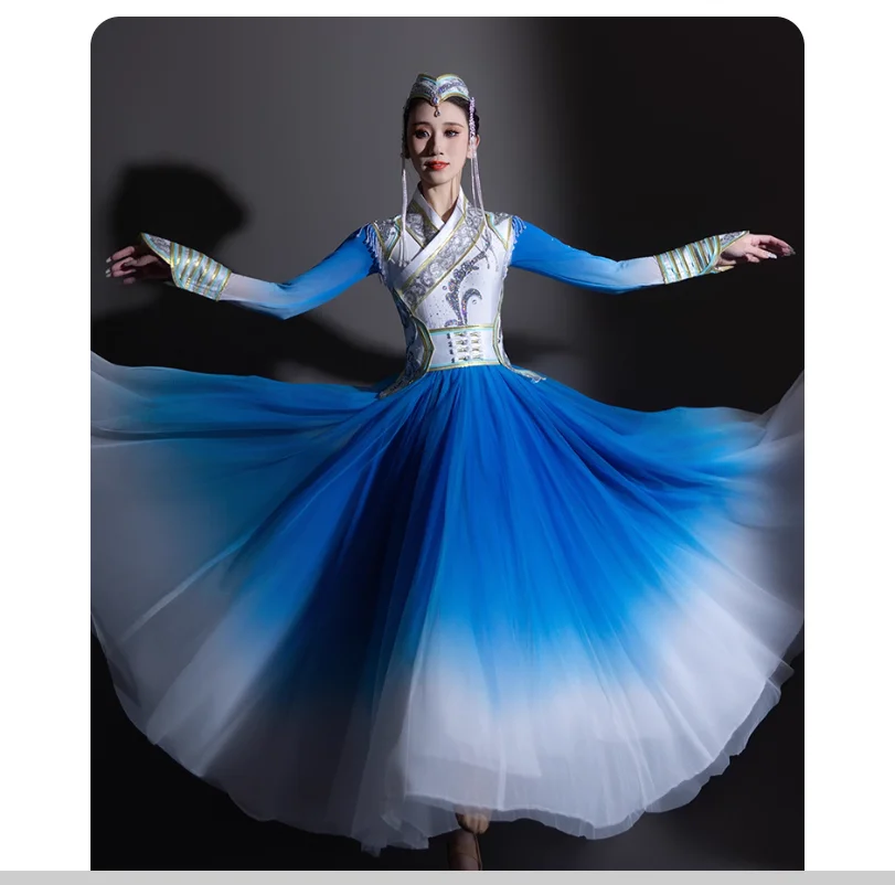 Mongolian Dance Performance Dress Art Exam Practice Dress Lifestyle Dress
Mongolian Dance Performance Dress Art Exam Practice Dress Lifestyle Dress
