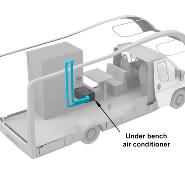 12V 24V 48V RV Caravan Truck Marine Air Small Mini Conditioner Under Bench Grid Parking AC for Autos
12V 24V 48V RV Caravan Truck Marine Air Small Mini Conditioner Under Bench Grid Parking AC for Autos
