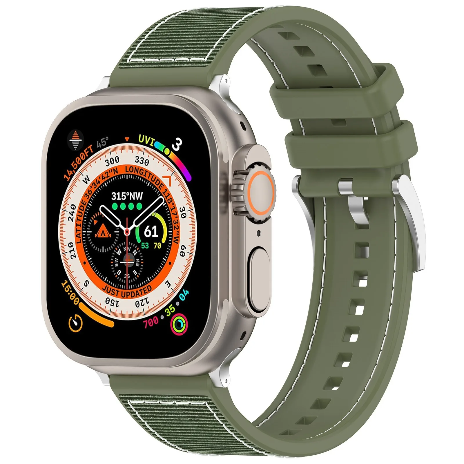 Nylon Silicone Strap for Apple Watch Band 49mm 45mm 44mm 46mm Sport Wristband iWatch Series Ultra 10 9 8 7 6 5 SE 42mm 41mm 40mm
Nylon Silicone Strap for Apple Watch Band 49mm 45mm 44mm 46mm Sport Wristband iWatch Series Ultra 10 9 8 7 6 5 SE 42mm 41mm 40mm
