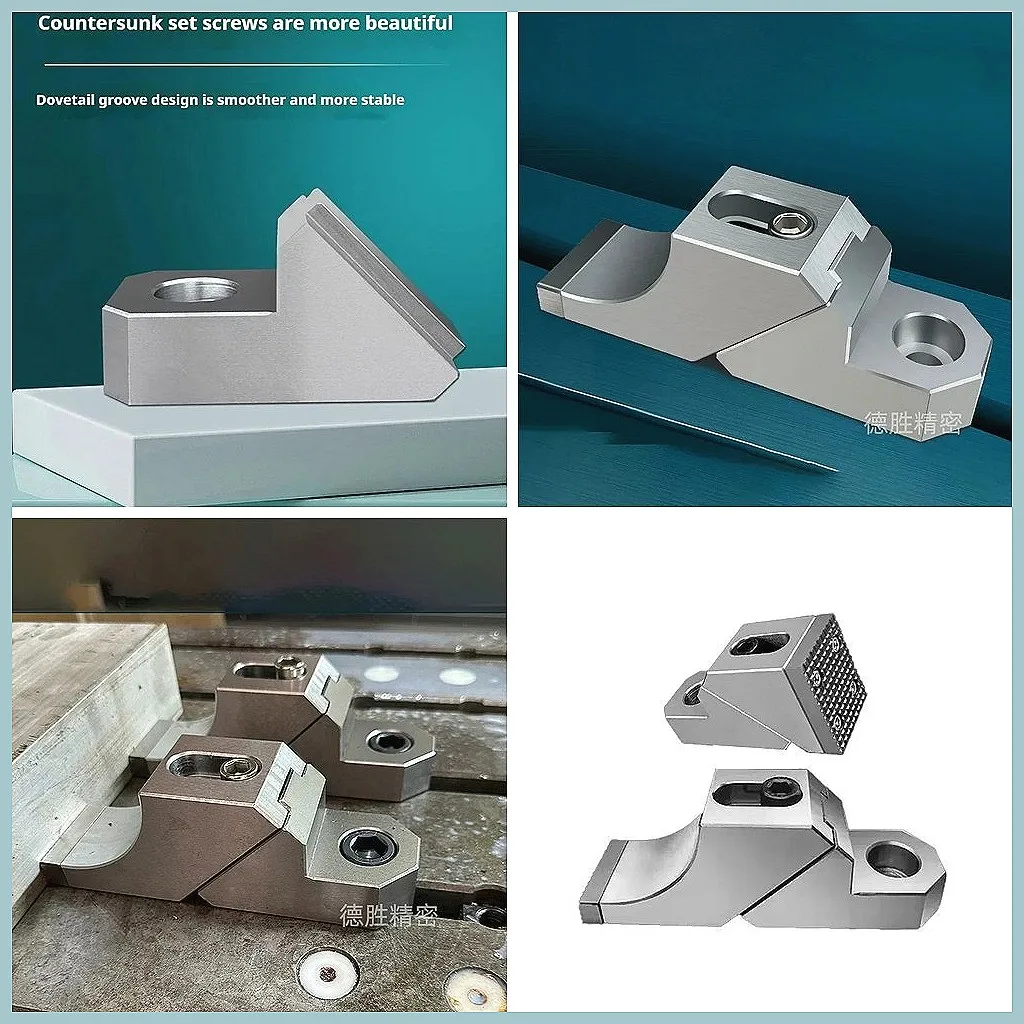 M10 OK Vise Frog Clamps, Flat End Bench Vice, 1PCS CNC Side Fixture Clamp Set, Precision Workholding Fixturing for Milling
M10 OK Vise Frog Clamps, Flat End Bench Vice, 1PCS CNC Side Fixture Clamp Set, Precision Workholding Fixturing for Milling