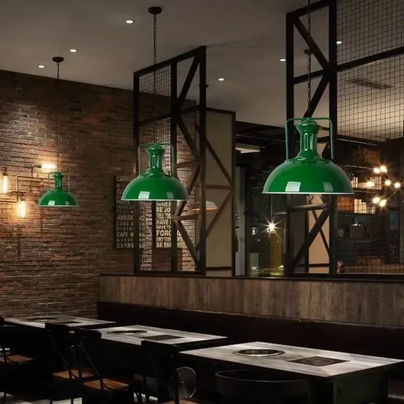 Retro American Iron Art Pendant Light Led E27 Dining Table Chandelier Industrial Style Lighting Green Lamps for Living Room
Retro American Iron Art Pendant Light Led E27 Dining Table Chandelier Industrial Style Lighting Green Lamps for Living Room