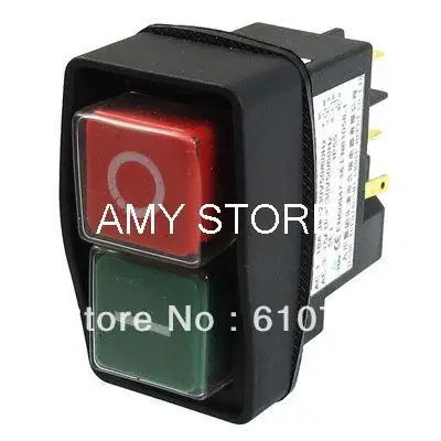 5-Pin DPST 2-Phase I/O Momentary Waterproof Electromagnetic Switch Black 230VAC JCZ3D 50/60Hz
5-Pin DPST 2-Phase I/O Momentary Waterproof Electromagnetic Switch Black 230VAC JCZ3D 50/60Hz