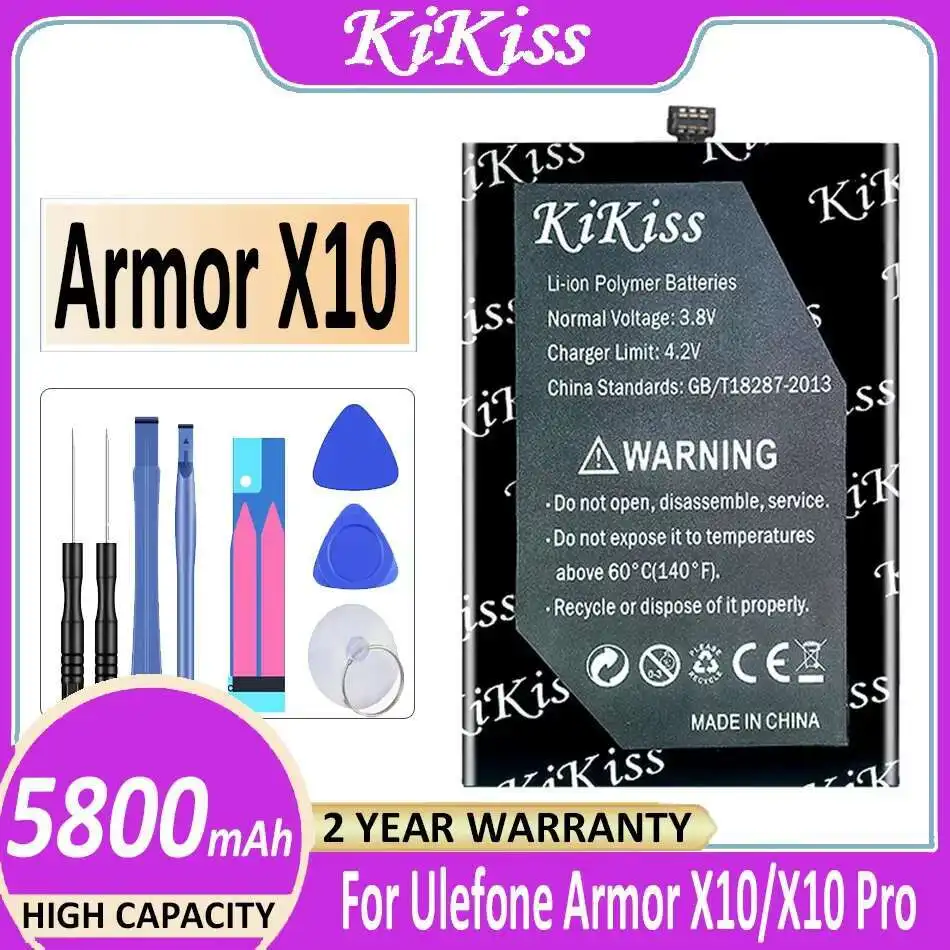 Высокоэффективный прочный аккумулятор для мобильного телефона Ulefone Armor X10 Pro X10Pro X10 3099 5800 мАч
Высокоэффективный прочный аккумулятор для мобильного телефона Ulefone Armor X10 Pro X10Pro X10 3099 5800 мАч