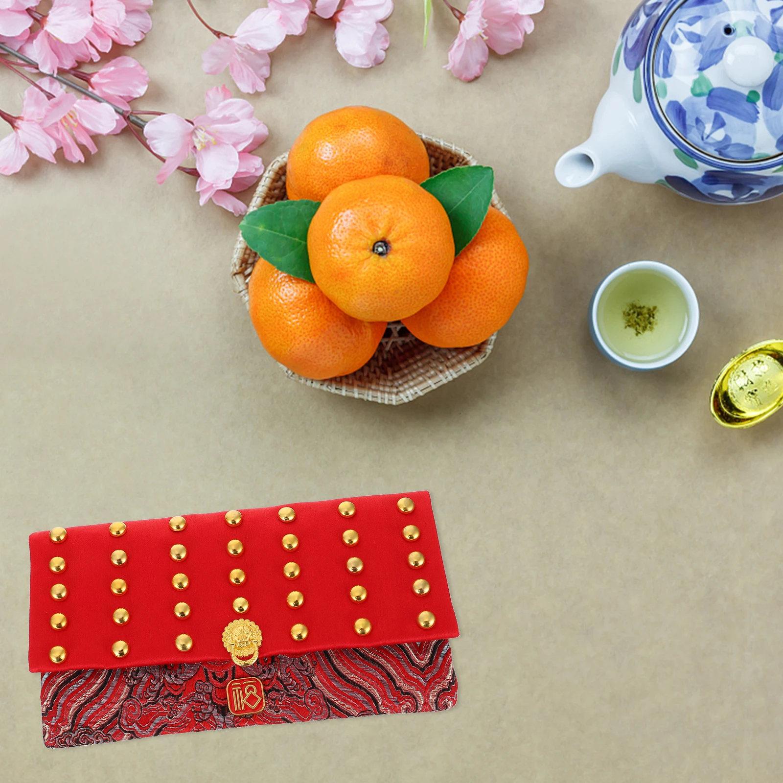 1pc Chinese New Year Envelope Cloth Money Bag Snap Fastener Festival Luck Packet For Spring Festival New Year Supplies Cloth
1pc Chinese New Year Envelope Cloth Money Bag Snap Fastener Festival Luck Packet For Spring Festival New Year Supplies Cloth