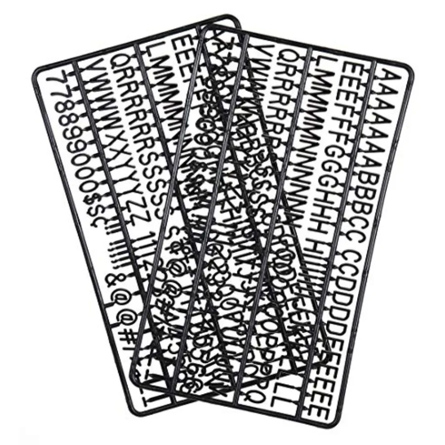 Letters for Felt Letter Boards, 300 Pieces Including Characters, Numbers and Symbols 0.7 Inch for Changeable Plastic Message Bo
Letters for Felt Letter Boards, 300 Pieces Including Characters, Numbers and Symbols 0.7 Inch for Changeable Plastic Message Bo
