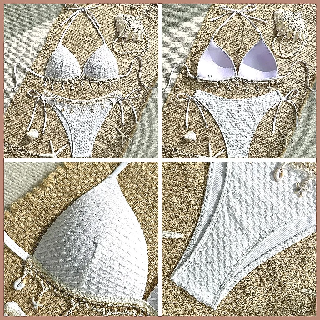 Sexy Brazilian Bikini Set 2026 Women's Swimwear Push Up Bathing Suits Beach & Pool
Sexy Brazilian Bikini Set 2026 Women's Swimwear Push Up Bathing Suits Beach & Pool