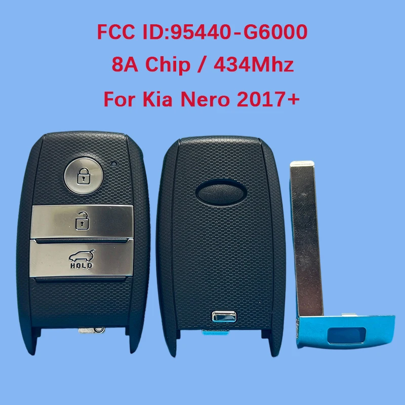 CN051046 Послепродажный 3-кнопочный смарт-брелок 433 МГц FCC 95440-G6000 8A Чип для KIA Nero 2017
CN051046 Послепродажный 3-кнопочный смарт-брелок 433 МГц FCC 95440-G6000 8A Чип для KIA Nero 2017