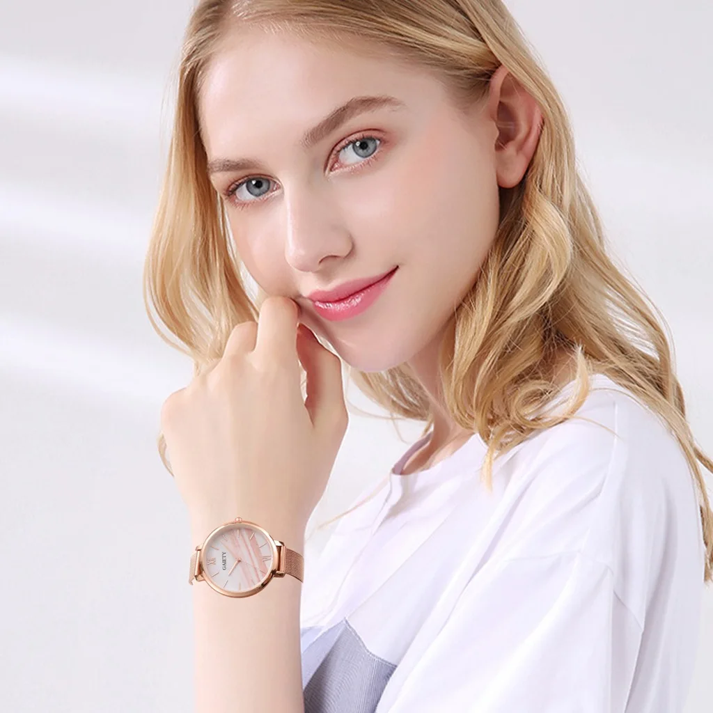 Watch Women Rose Gold Water Drill Bracelet Watch Jewelry Ladies Female Hour Casual Quartz Wrist Watches Modern Stylish
Watch Women Rose Gold Water Drill Bracelet Watch Jewelry Ladies Female Hour Casual Quartz Wrist Watches Modern Stylish