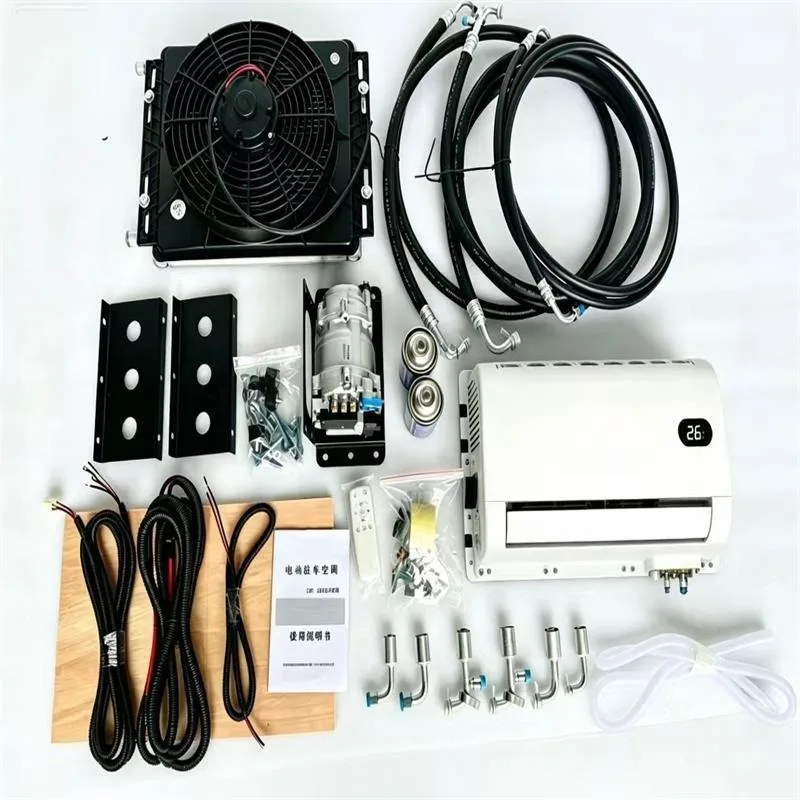 Vehicle Electric Air Conditioner 24V Large Truck Refrigeration Split Type Hidden 12V Parking Variable Frequency DC Excavator
Vehicle Electric Air Conditioner 24V Large Truck Refrigeration Split Type Hidden 12V Parking Variable Frequency DC Excavator