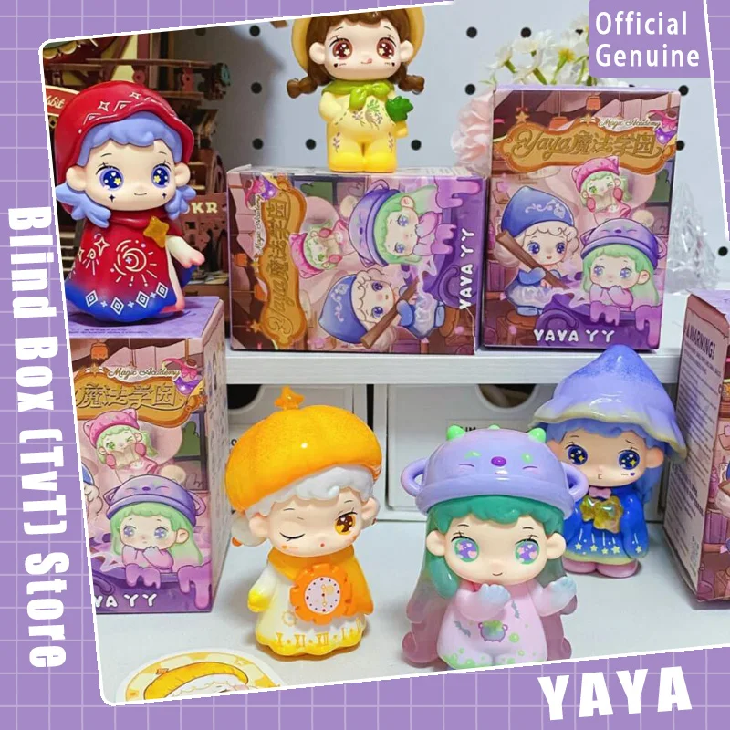 Подлинная серия Yaya Magic Academy, слепая коробка, милая коллекция фигурок, украшение для рабочего стола, модный тренд, подарок-сюрприз для девочки
Подлинная серия Yaya Magic Academy, слепая коробка, милая коллекция фигурок, украшение для рабочего стола, модный тренд, подарок-сюрприз для девочки