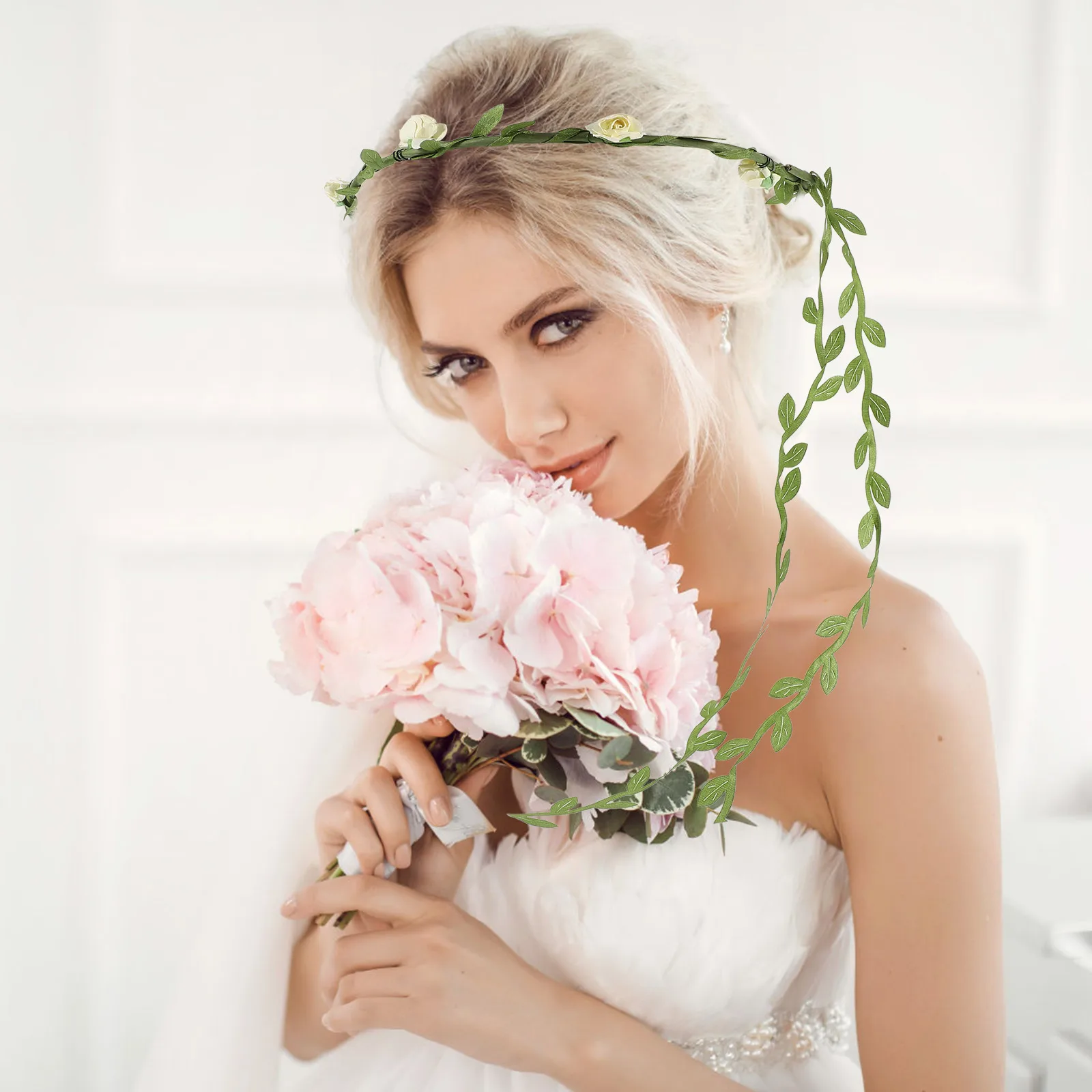 3Pcs Garland Bracelet Leaf Crowns for Women Floral Headband Seaside Resort Bridal Accessories Beach Photo Hair Wreath 
3Pcs Garland Bracelet Leaf Crowns for Women Floral Headband Seaside Resort Bridal Accessories Beach Photo Hair Wreath