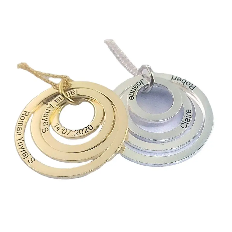 2021 New Arrivals Personalised Interlocking Circles Necklace Russian Wedding Ring Necklace Quadrupled Ring Necklace
2021 New Arrivals Personalised Interlocking Circles Necklace Russian Wedding Ring Necklace Quadrupled Ring Necklace