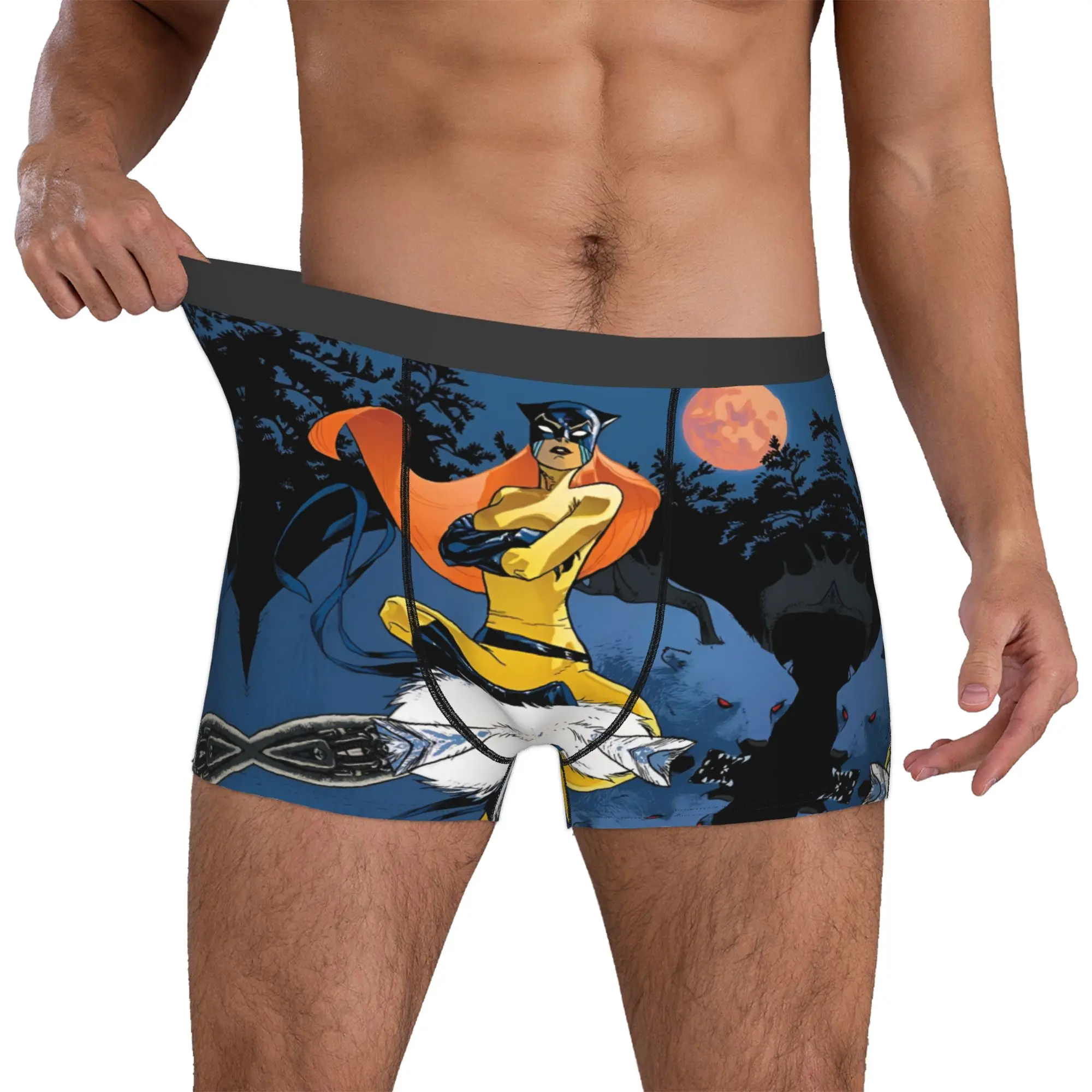 Custom H-Hellcats Underwear Male Print Superhero Boxer Shorts Panties Briefs Breathable Underpants
Custom H-Hellcats Underwear Male Print Superhero Boxer Shorts Panties Briefs Breathable Underpants
