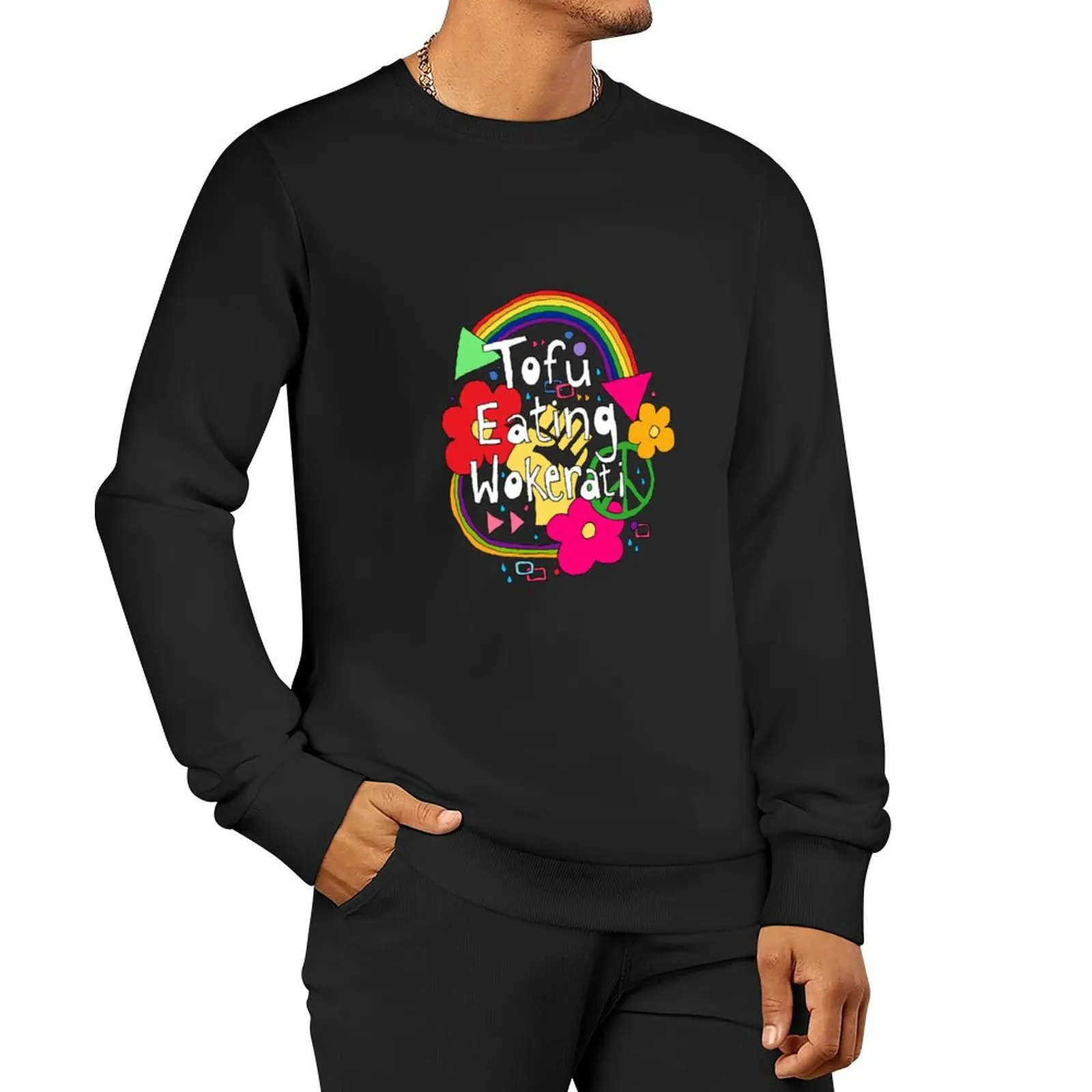 Tofu Eating Wokerati Pullover Hoodie men clothing men's winter sweater korean clothes hooded sweatshirt for men
Tofu Eating Wokerati Pullover Hoodie men clothing men's winter sweater korean clothes hooded sweatshirt for men