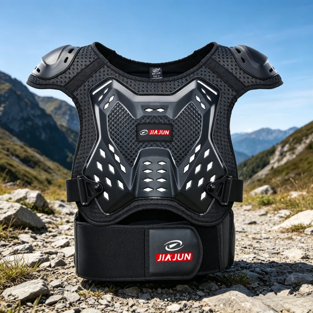 Off-road motorcycle vest chest and back protective armor,breathable and safe vest for racing, skateboarding other sports
Off-road motorcycle vest chest and back protective armor,breathable and safe vest for racing, skateboarding other sports