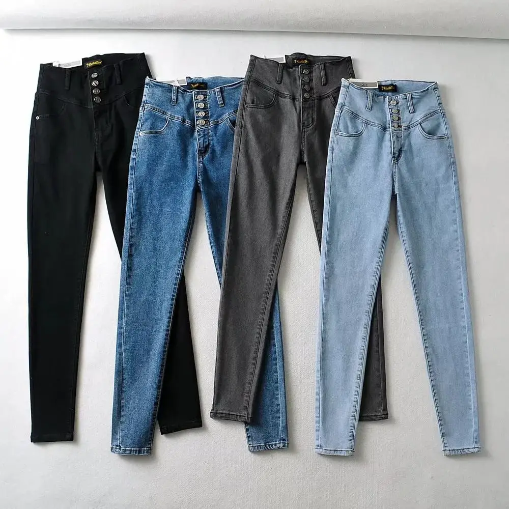 Slimming High Waist Super Stretchy Women's Jeans Ultra High Waist Waed out Vintage Pencil Jeans Tight Fitting Bootcut
Slimming High Waist Super Stretchy Women's Jeans Ultra High Waist Waed out Vintage Pencil Jeans Tight Fitting Bootcut