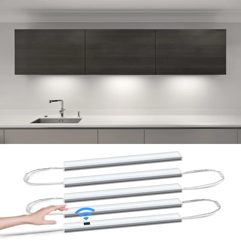 LED Under Cabinet Lamp Smart Hand Sweep Switch Kitchen Light DIY Cabinet Backlight Sensor Lamp Wardrobe Lamp LED Night Lights
LED Under Cabinet Lamp Smart Hand Sweep Switch Kitchen Light DIY Cabinet Backlight Sensor Lamp Wardrobe Lamp LED Night Lights