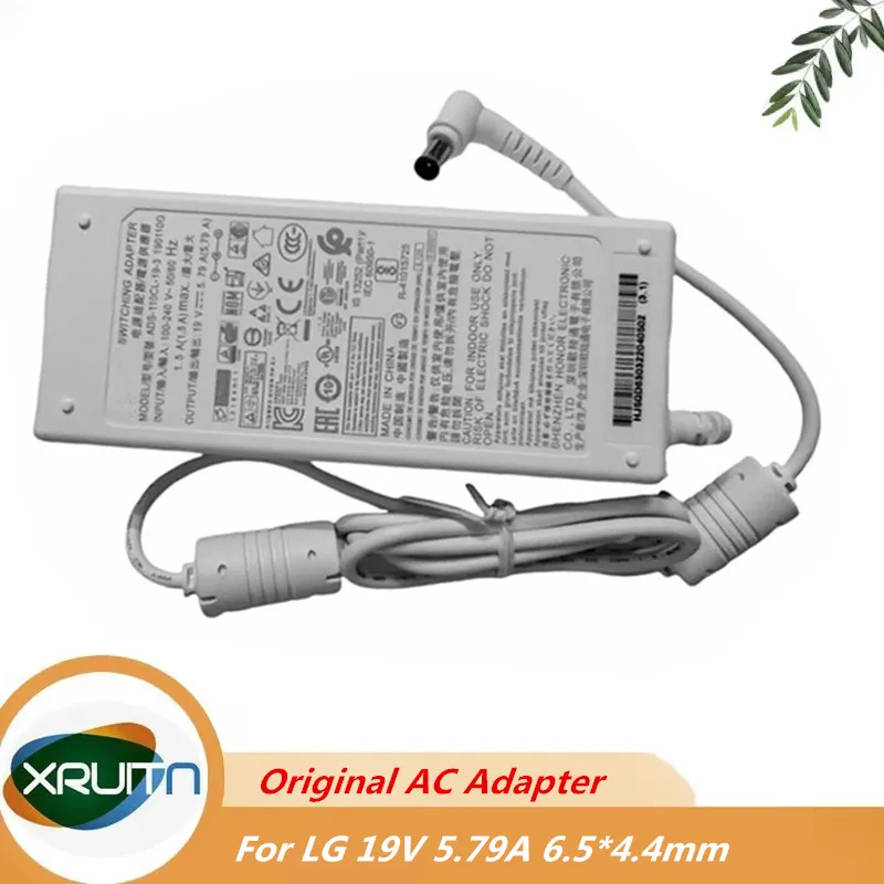 Оригинальный адаптер переменного тока ADS-110CL-19-3 190110G 19 В 5,79 А 110 Вт 6,5x4,4 мм для LG PF1500G 34UC98 34UC88 Зарядное устройство для монитора
Оригинальный адаптер переменного тока ADS-110CL-19-3 190110G 19 В 5,79 А 110 Вт 6,5x4,4 мм для LG PF1500G 34UC98 34UC88 Зарядное устройство для монитора