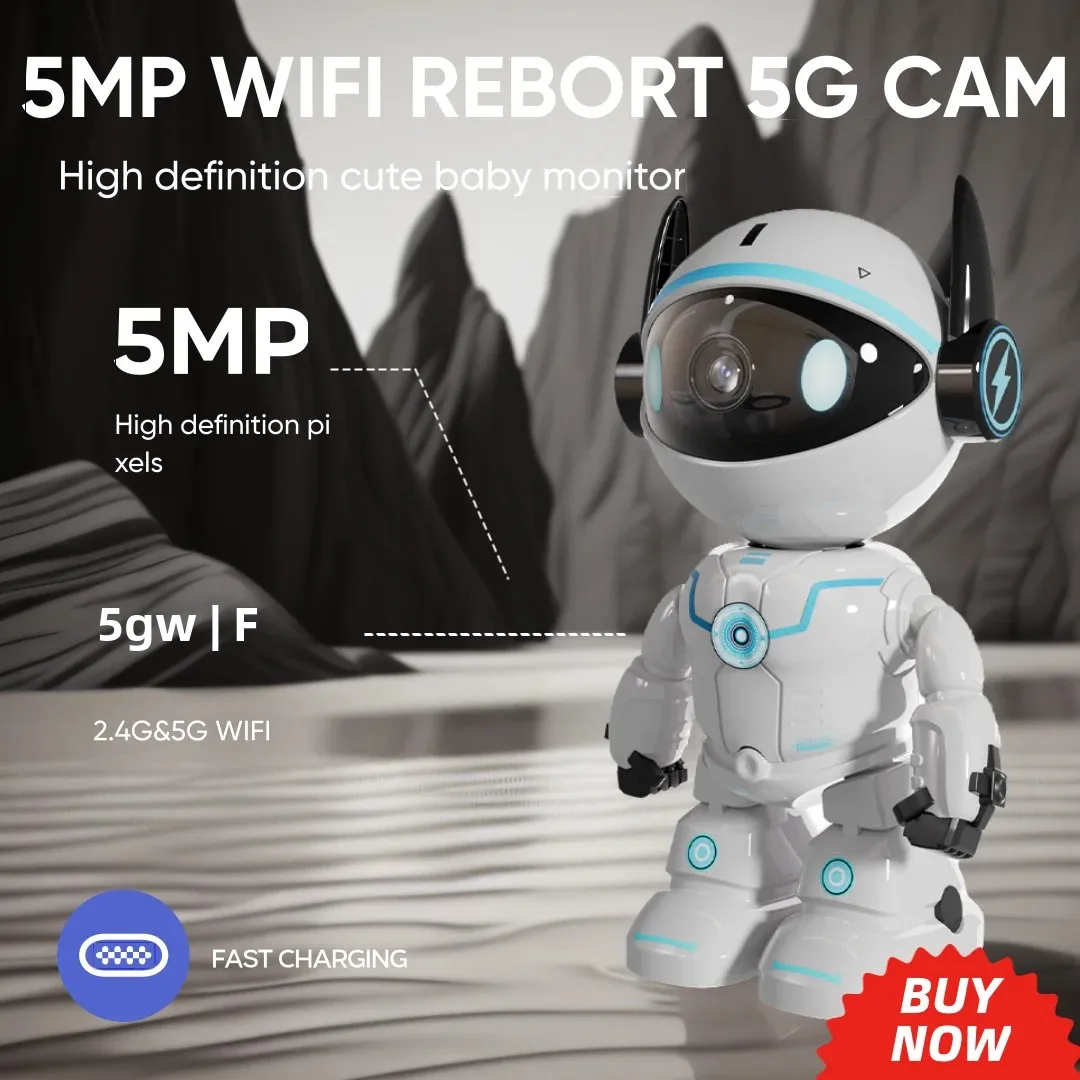Home Robot PTZ wifi Camera Halloween Gift IP Indoor Cam Wireless PTZ Monitor Audio Video Security Surveillance For Kids Gifts
Home Robot PTZ wifi Camera Halloween Gift IP Indoor Cam Wireless PTZ Monitor Audio Video Security Surveillance For Kids Gifts