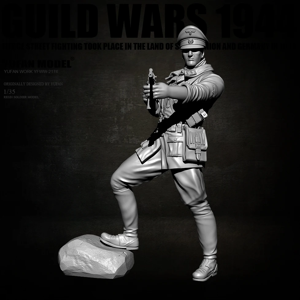 YUFAN MODEL 1/35 Resin Soldier model kits figure colorless and self-assembled YFWW-2174
YUFAN MODEL 1/35 Resin Soldier model kits figure colorless and self-assembled YFWW-2174