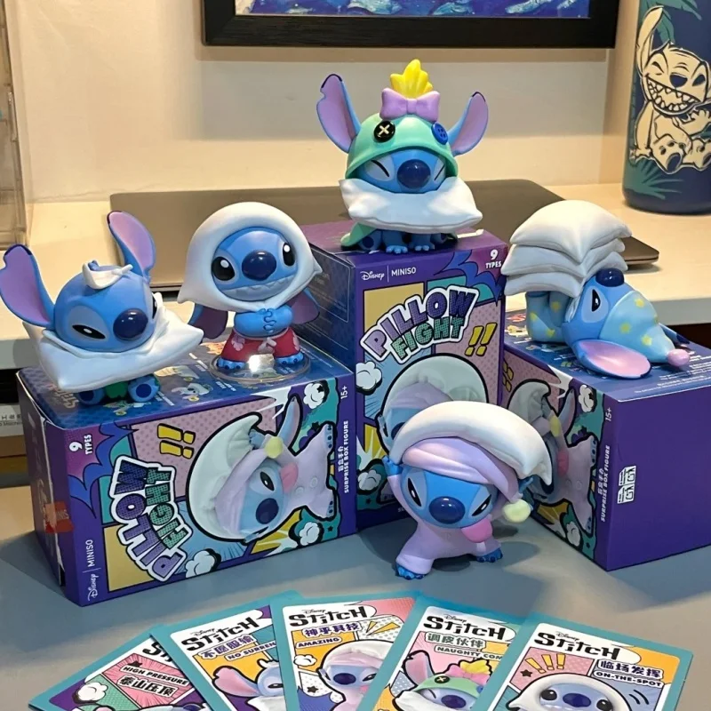 Genuine Stitch Pillow Fight Blind Box Figure Cute Alien Collectible Toy Lilo And Stitch Anime Decor Gift Fans Kids Gifttoy
Genuine Stitch Pillow Fight Blind Box Figure Cute Alien Collectible Toy Lilo And Stitch Anime Decor Gift Fans Kids Gifttoy