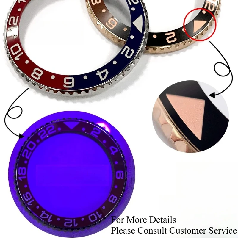 Watch Accessories Suitable for VSF CLEAN F GMT Greenwich Series 116710/126710 Rubberized Ceramic Steel Ring
Watch Accessories Suitable for VSF CLEAN F GMT Greenwich Series 116710/126710 Rubberized Ceramic Steel Ring