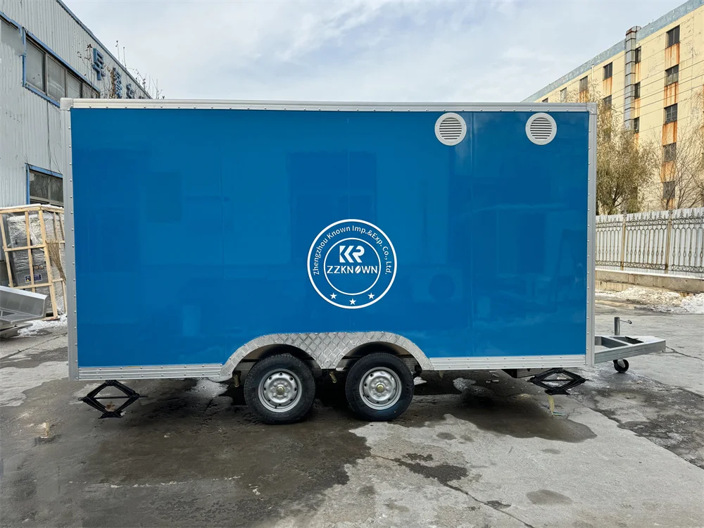 Mobile Food Truck Ice Cream Kiosk Mobile Kitchen Coffee Cart with Full Kitchen Equipped Food Trailer
Mobile Food Truck Ice Cream Kiosk Mobile Kitchen Coffee Cart with Full Kitchen Equipped Food Trailer