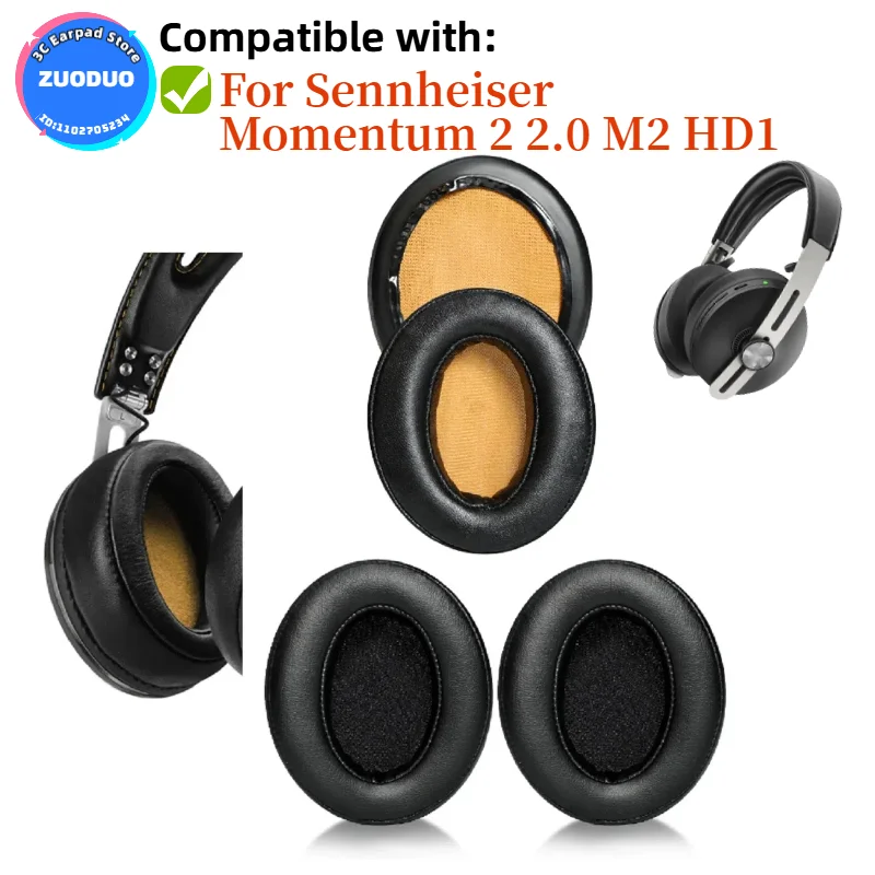 Replacement Ear pads Fits for Sennheiser Momentum 2 2.0 M2 HD1 Headphones Ear Cushions Earpads headset
Replacement Ear pads Fits for Sennheiser Momentum 2 2.0 M2 HD1 Headphones Ear Cushions Earpads headset