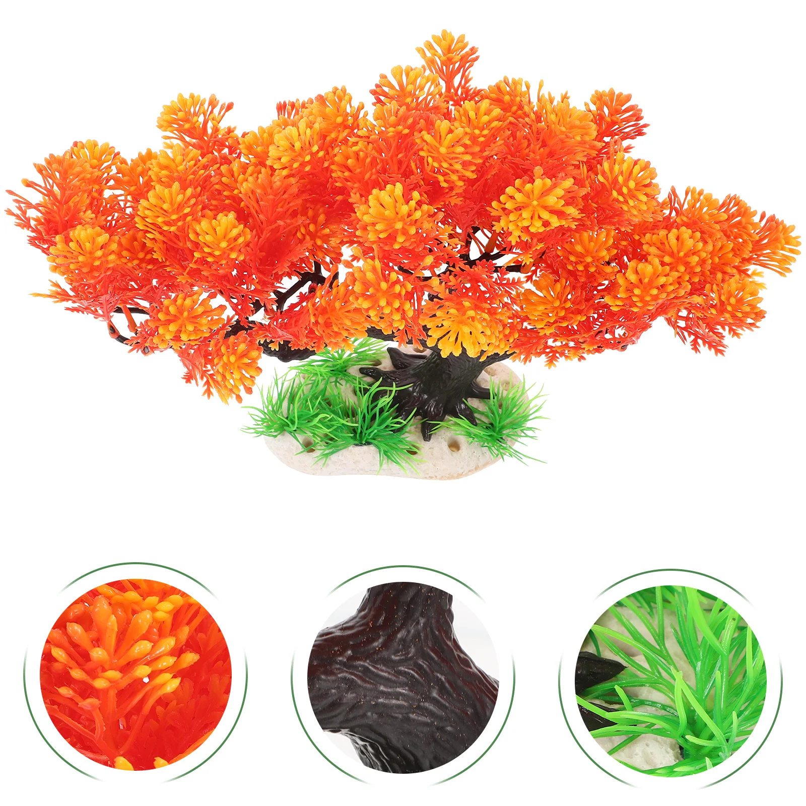Aquarium Artificial Tree Realistic Simulation Fish Tank Tree Decoration Landscape Prop Small Aquarium Accessories for Fish 
Aquarium Artificial Tree Realistic Simulation Fish Tank Tree Decoration Landscape Prop Small Aquarium Accessories for Fish