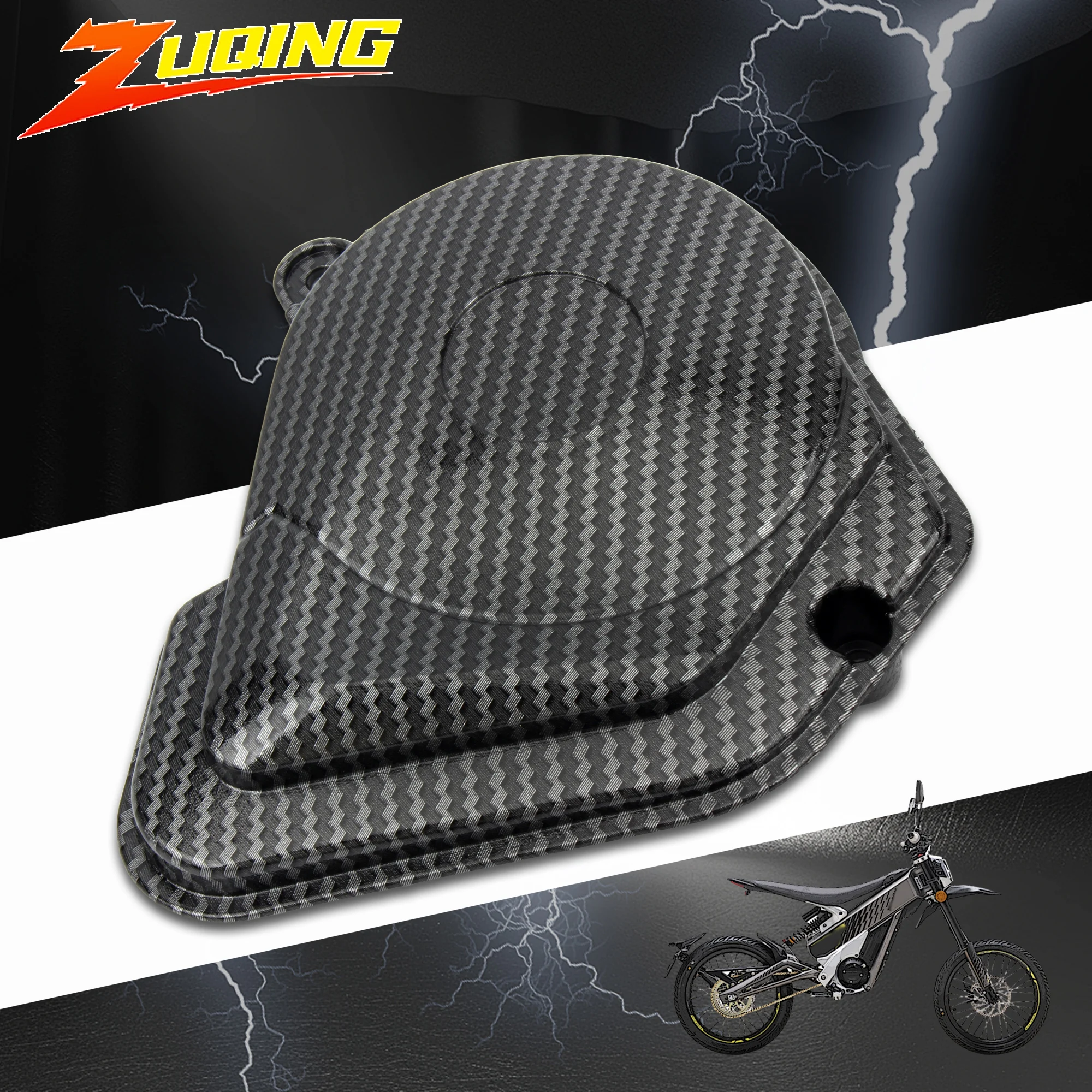 For Talaria Sting Electric Dirt Bike Motorcycle Carbon Fiber Pattern Motor Protection Cover Engine Clutch Guard Side Cover MX3 4
For Talaria Sting Electric Dirt Bike Motorcycle Carbon Fiber Pattern Motor Protection Cover Engine Clutch Guard Side Cover MX3 4