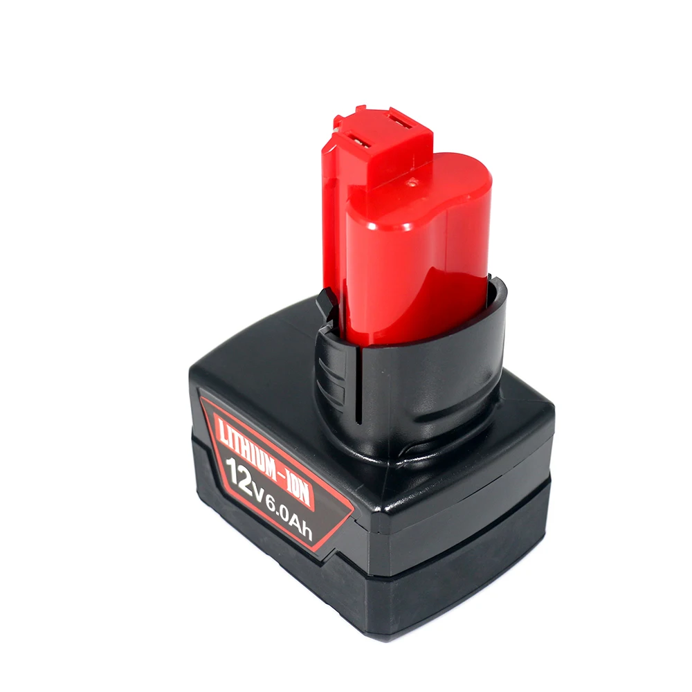 12V 6.0Ah/9.0Ah Replacement Battery For Milwaukee M12 XC 48-11-2401, 48-11-2402, 48-11-2420, 48-11-2411,48-11-2412,M12B2,M12B4
12V 6.0Ah/9.0Ah Replacement Battery For Milwaukee M12 XC 48-11-2401, 48-11-2402, 48-11-2420, 48-11-2411,48-11-2412,M12B2,M12B4