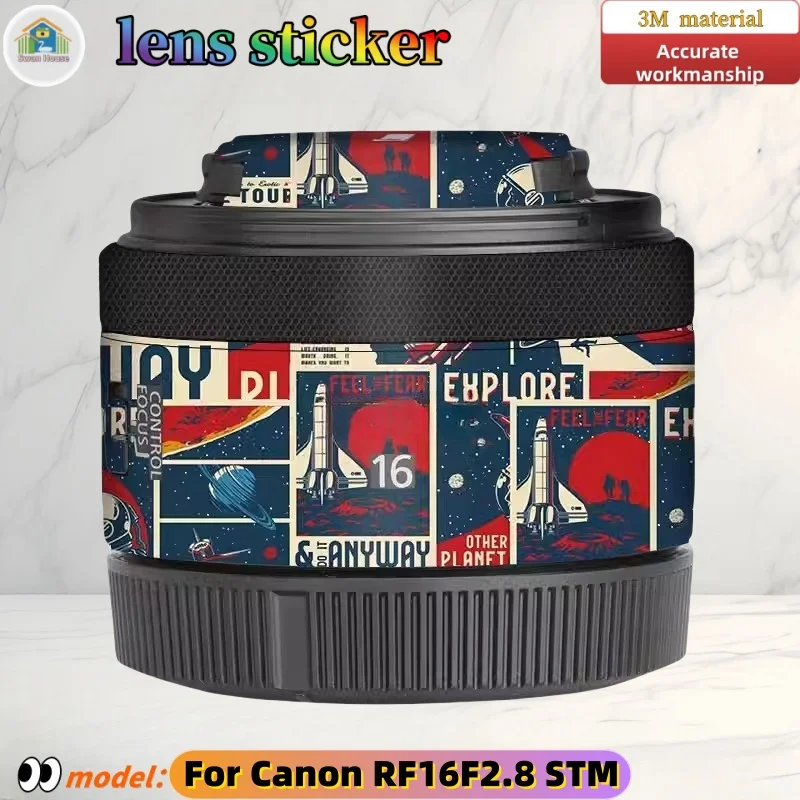 RF16F2.8STM For Canon RF16 F2.8STM Camera lens sticker, DIY skin, Precision tailoring wear-resistant protective film
RF16F2.8STM For Canon RF16 F2.8STM Camera lens sticker, DIY skin, Precision tailoring wear-resistant protective film