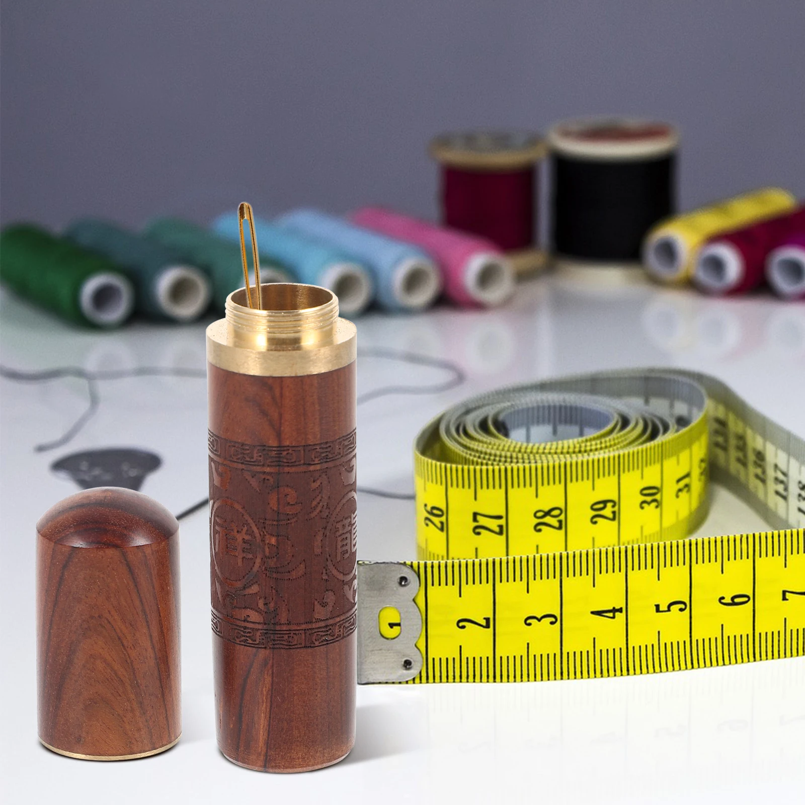 2pcs Wooden Needle Box Sewing Needles Container Holder Crafts Embroidery Supply Threading Case Lightweight Portable Design
2pcs Wooden Needle Box Sewing Needles Container Holder Crafts Embroidery Supply Threading Case Lightweight Portable Design