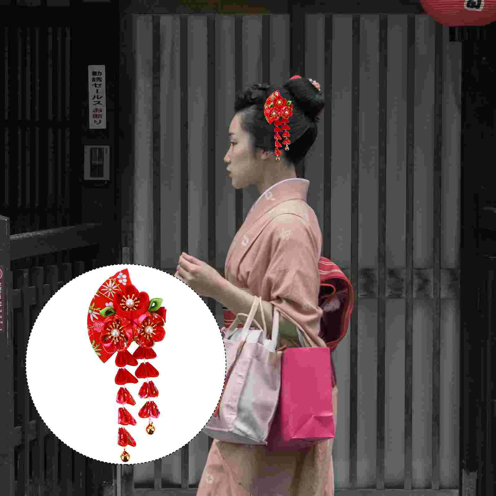 Tassel Bell Hair Accessory Ties Fan Shape Decor Decoration Headgear Clip Plastic Man Japanese Style Hairpin
Tassel Bell Hair Accessory Ties Fan Shape Decor Decoration Headgear Clip Plastic Man Japanese Style Hairpin