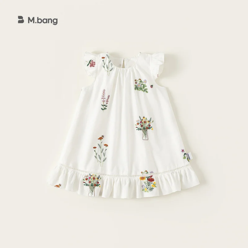 Youbao Children's Clothing Girls' Dress Summer New Product Little Flutter Sleeve Toddler Dress Forest Style Sleeveless Printed C
Youbao Children's Clothing Girls' Dress Summer New Product Little Flutter Sleeve Toddler Dress Forest Style Sleeveless Printed C