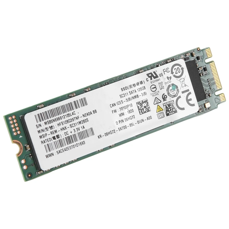 Для SK Hynix SC311 128 ГБ SATA SSD Φ BB M.2 SSD 6 Гбит/с для настольного ноутбука компьютера запасные части
Для SK Hynix SC311 128 ГБ SATA SSD Φ BB M.2 SSD 6 Гбит/с для настольного ноутбука компьютера запасные части