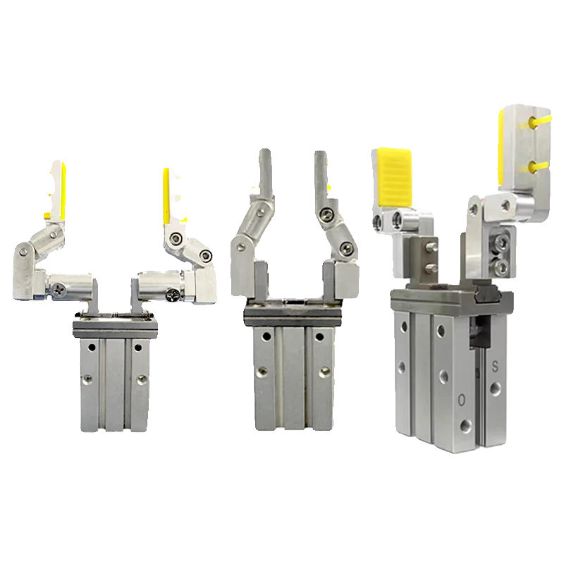 Finger cylinder 10 16 20 25D S robotic arm parallel fixture with internal external support and wide silicone pad gripper
Finger cylinder 10 16 20 25D S robotic arm parallel fixture with internal external support and wide silicone pad gripper