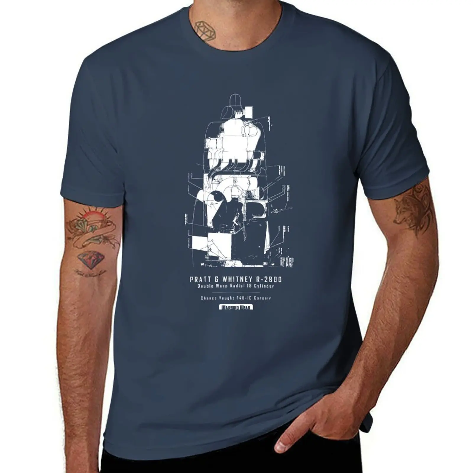 Pratt & Whitney R-2800 Radial Engine T-Shirt street wear graphic t shirt vintage plus sizes shirts graphic tee men
Pratt & Whitney R-2800 Radial Engine T-Shirt street wear graphic t shirt vintage plus sizes shirts graphic tee men