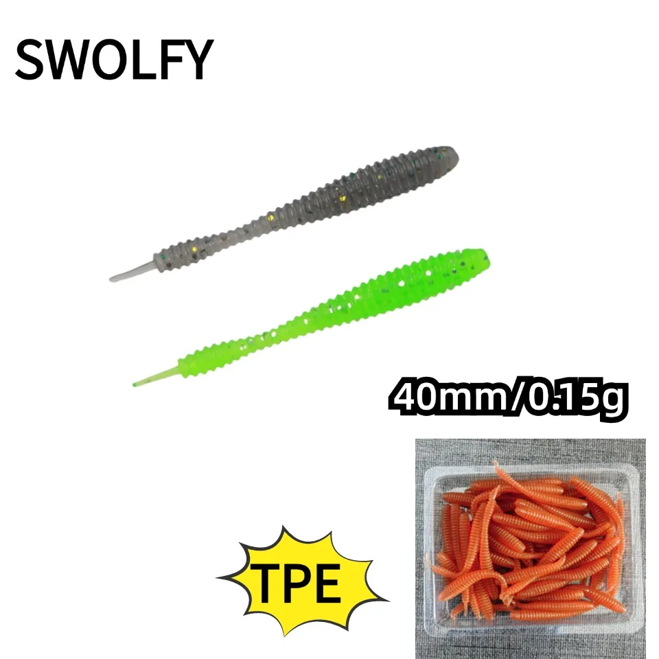 SWOLFY 50 шт. мини-фотообои для океанских скал 0,15 г/40 мм мягкие искусственные приманки аксессуары для басов
SWOLFY 50 шт. мини-фотообои для океанских скал 0,15 г/40 мм мягкие искусственные приманки аксессуары для басов