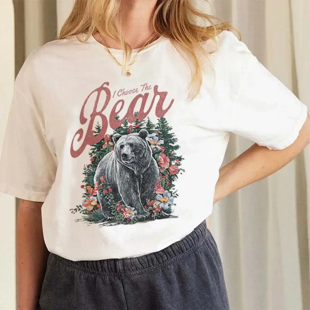 Street Women's Retro Cartoon Team Bear T-Shirt Cute and Fun Pattern T-Shirt Cartoon Pattern Basic T-Shirt Unisex Summer Casual T 
Street Women's Retro Cartoon Team Bear T-Shirt Cute and Fun Pattern T-Shirt Cartoon Pattern Basic T-Shirt Unisex Summer Casual T
