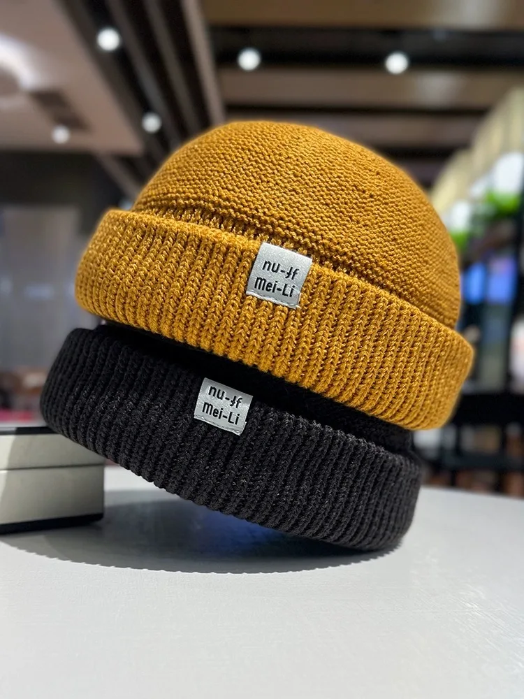 Men's Women's Knitted Beanies Solid Docker Cap Rolled Edge Keep Warm Fashion Hat Caps
Men's Women's Knitted Beanies Solid Docker Cap Rolled Edge Keep Warm Fashion Hat Caps