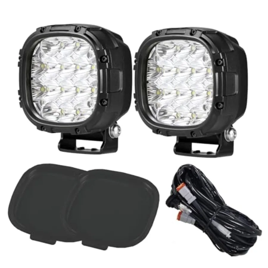 4 Inch 160W 18800LM Round LED Offroad Lights Driving Spotlights Fog Light Super Bright Bumper Off Road Driving Light with Wirin
4 Inch 160W 18800LM Round LED Offroad Lights Driving Spotlights Fog Light Super Bright Bumper Off Road Driving Light with Wirin