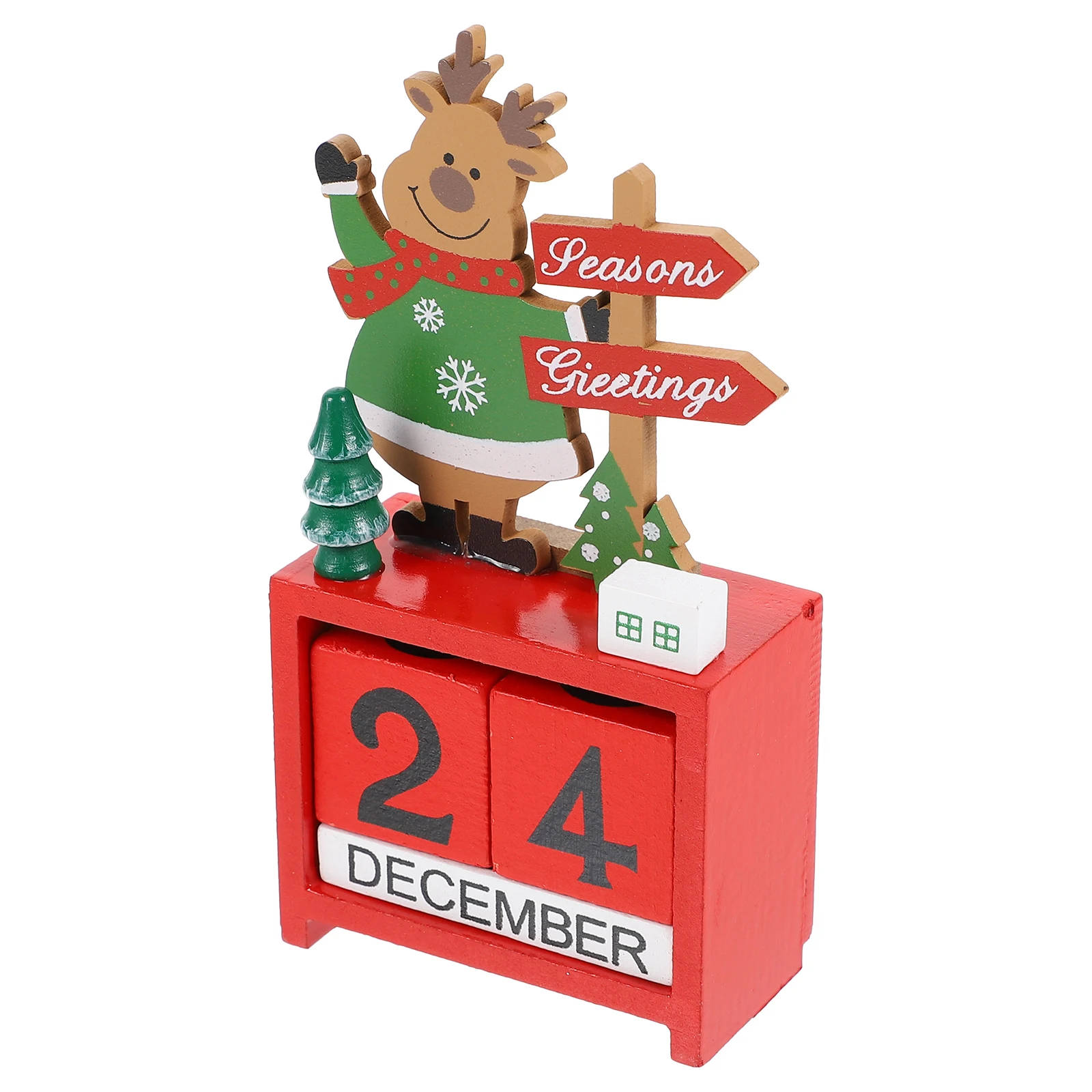 Wooden Christmas Calendar Decor Xmas Adornment Desktop Calendar nament Festive Atmosphere Nice Wood Materials Bedroom Office
Wooden Christmas Calendar Decor Xmas Adornment Desktop Calendar nament Festive Atmosphere Nice Wood Materials Bedroom Office