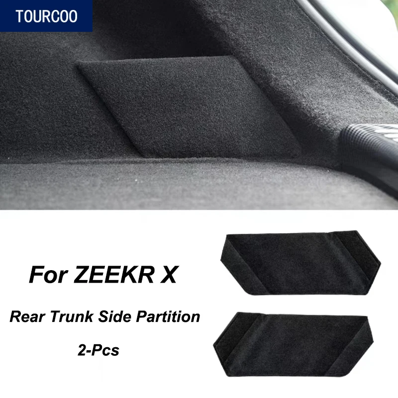 For ZEEKR X Rear Trunk Organizer Board Partition Both Sides Car Styling Modification Tailgate Storage Box
For ZEEKR X Rear Trunk Organizer Board Partition Both Sides Car Styling Modification Tailgate Storage Box