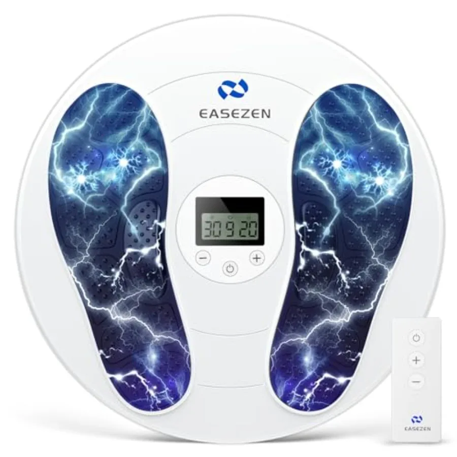 Foot Massager for Neuropathy TENS and EMS Foot Circulation Stimulator for Pain Relief 10 Modes and 20 Intensities Relieve Swell
Foot Massager for Neuropathy TENS and EMS Foot Circulation Stimulator for Pain Relief 10 Modes and 20 Intensities Relieve Swell