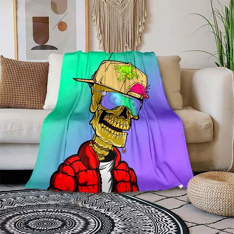Personalized Skull print blanket Picnic blanket Blankets for beds Air conditioning blanket Customizable Soft and comfortable
Personalized Skull print blanket Picnic blanket Blankets for beds Air conditioning blanket Customizable Soft and comfortable