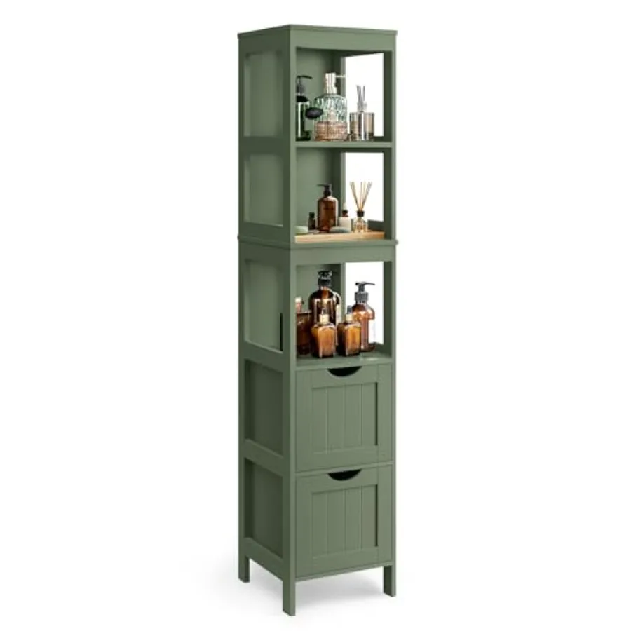 Storage Cabinet Storage Organizer Rack Stand for Bathroom Living Room Multifunctional Corner Unit 2 Drawers 55.7 Inch in Height
Storage Cabinet Storage Organizer Rack Stand for Bathroom Living Room Multifunctional Corner Unit 2 Drawers 55.7 Inch in Height