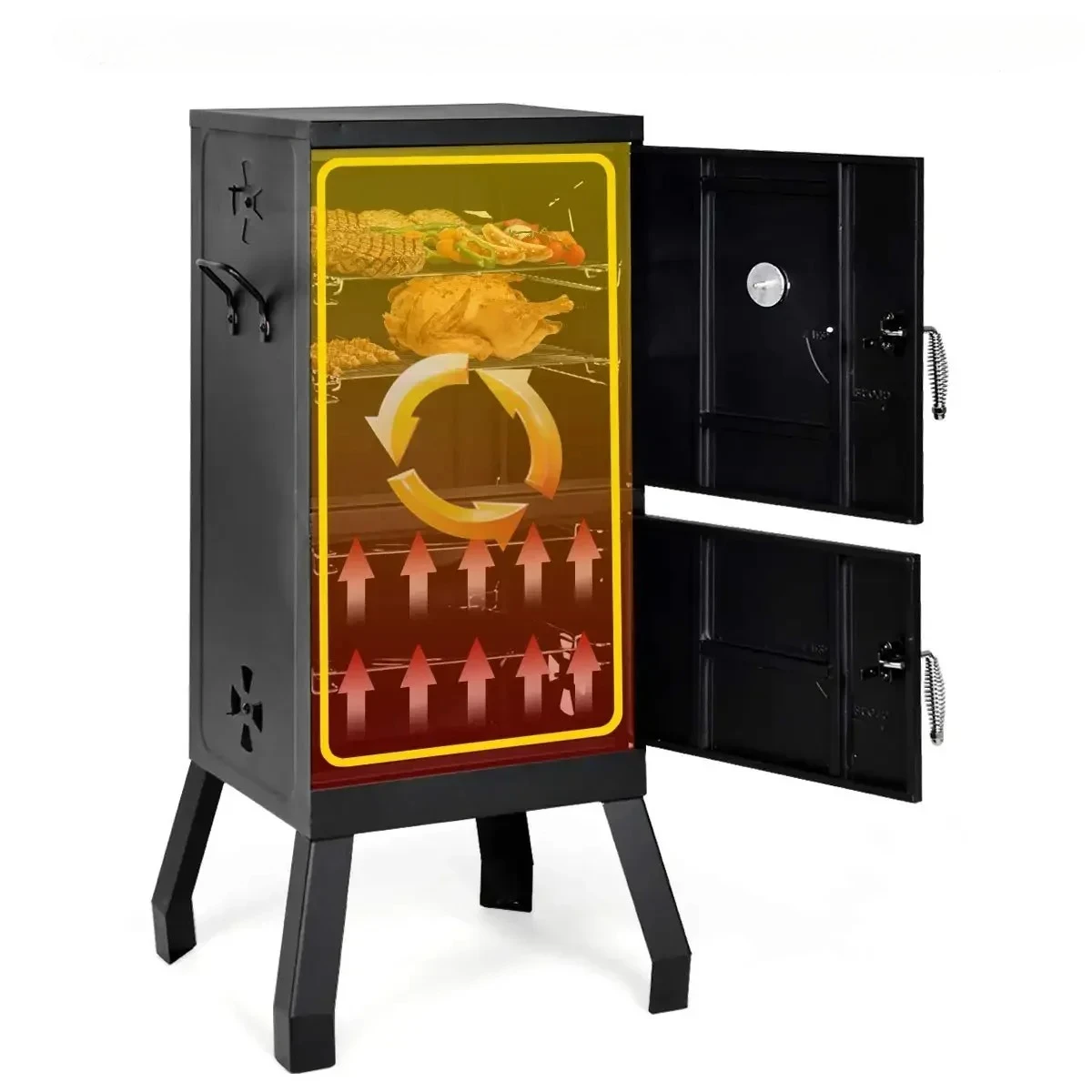 #For 2 Layer Steel Vertical Meat Bbq Smoker Outdoor Backyard Barbecue Charcoal Smoker Grill
#For 2 Layer Steel Vertical Meat Bbq Smoker Outdoor Backyard Barbecue Charcoal Smoker Grill